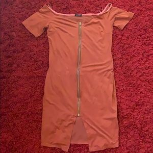Brand new rusty orange dress